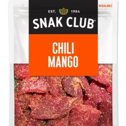 iSweet.ca - Wholesale Dried/Dehydrated Fruit - (S6-10) Snak Club-Dried Chili Mango 4.5oz ( 128g x6 units0