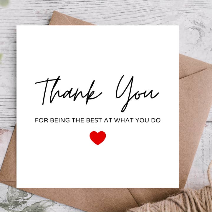 Thank You for Being the Best | Teachers Day Card for wholesale by Highgrove Cards