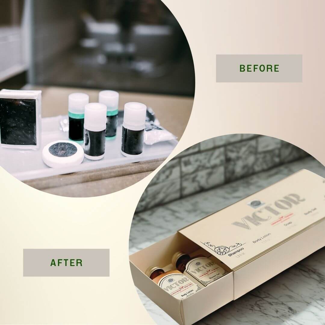 Roomsium - Wholesale Bath & body set - Roomsium Victor 75-Piece Guest Toiletries Set – Luxury Guest Bathroom Supplies | Made in Turkey4