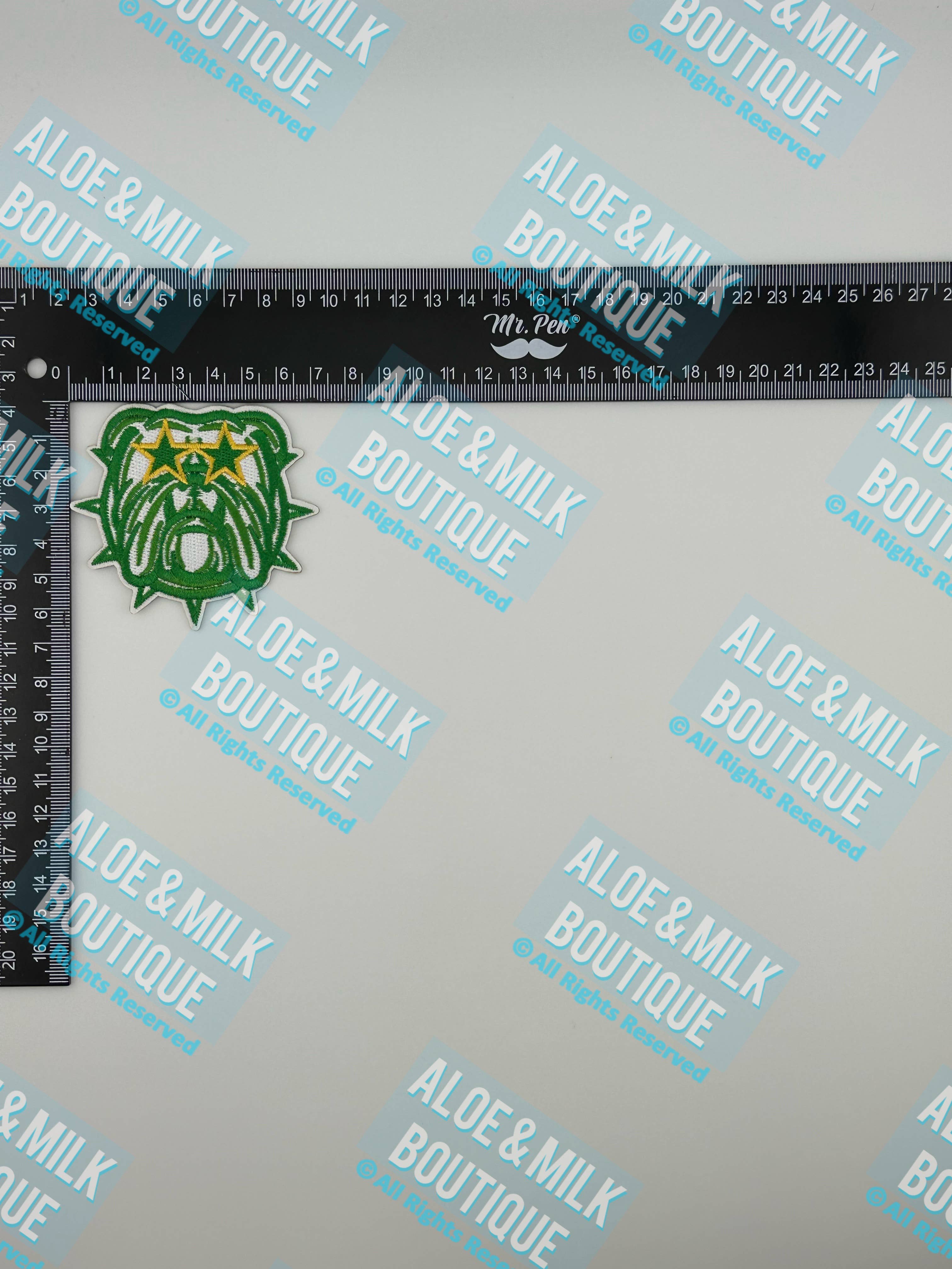 Aloe and Milk Boutique - Wholesale Patch - Mascot Bulldog , bulldog patch, sports patch, football7