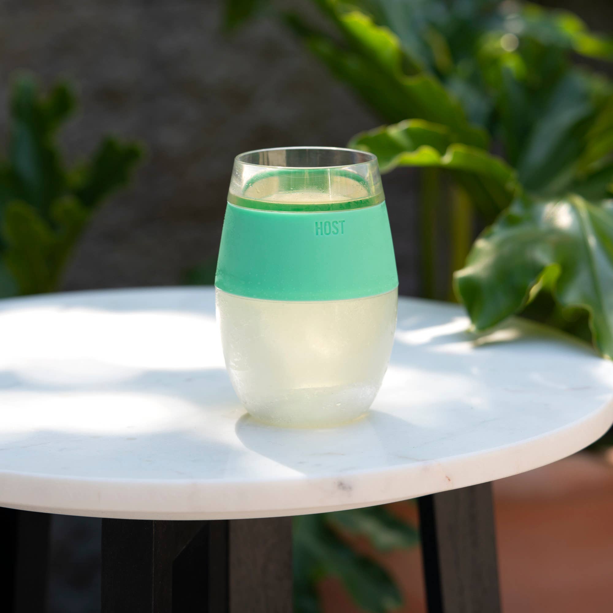 HOST - Vente Verres à vin - Gobelet de Refroidissement Wine FREEZE™ Isolé avec Gel Réfrigérant en Menthe2