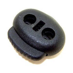 Allied Trimmings – wholesale Cord holder – Xblack Plastic Cord Adjuster With Spring Stopper Mechanism2