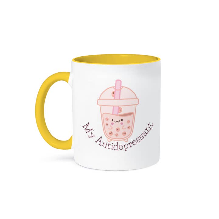 3dRose - Wholesale Coffee Mug - 3dRose, Image of Milk Tea with Text, Mug