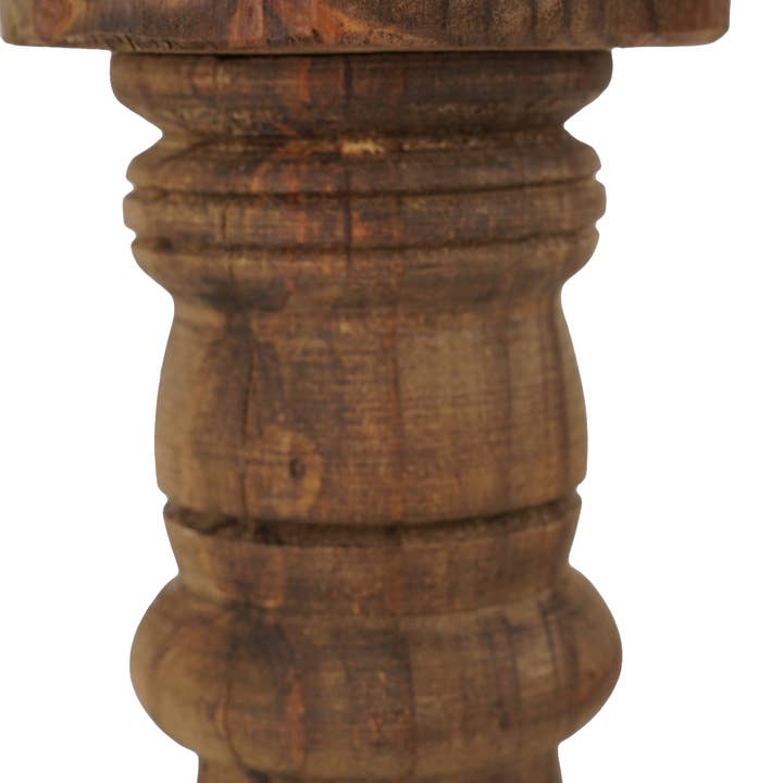 My Amigos Imports - Wholesale Candle Holder - Dupree Candle Holder Set 2-Wooden Farmhouse-Two Colors16