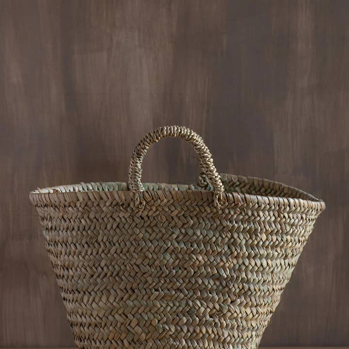 High crafty - Wholesale Basket - Handwoven Palm Leaves Basket – Moroccan Shopping Basket 6