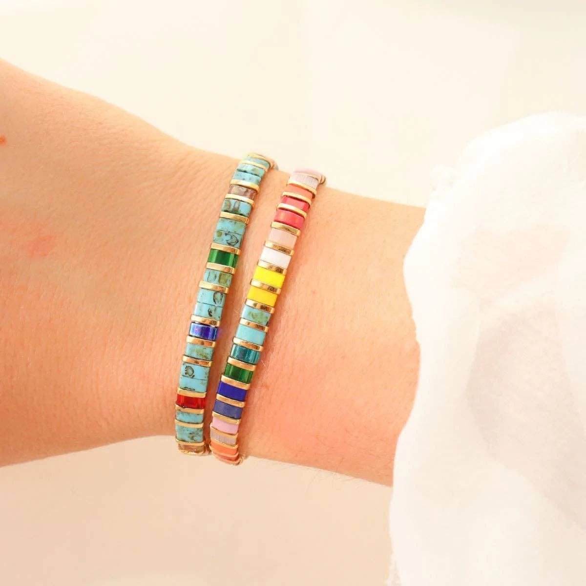 Koss Design - Vente Bracelet de perles - Liv - Bracelet en perles colorées4