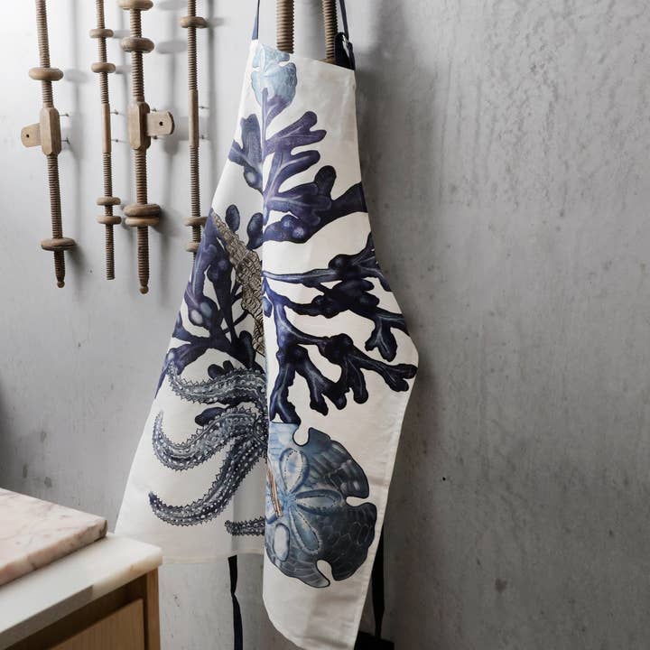 Saltwater Apron for wholesale by Cream Cornwall