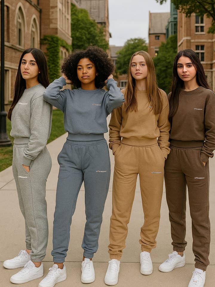 Ensemble de survêtements fille 2 pièces pour la vente par OLIVE & CRADLE