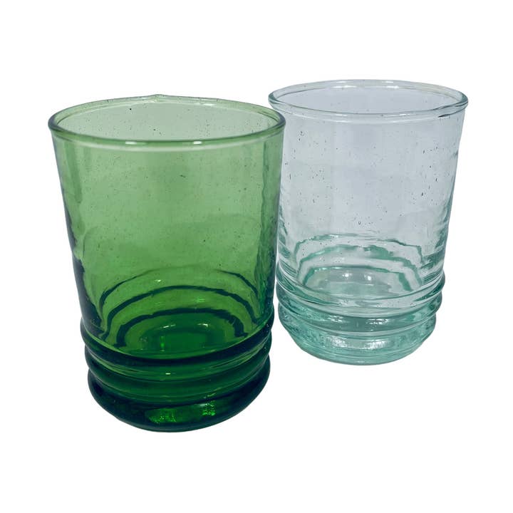 Handmade Recycled Ripple Tumbler for wholesale by Jarapa