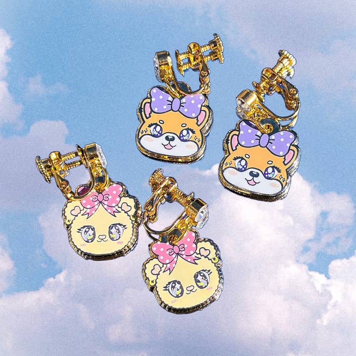 Skru Øreclips Øreringe for engroshandel hos Cyndercake