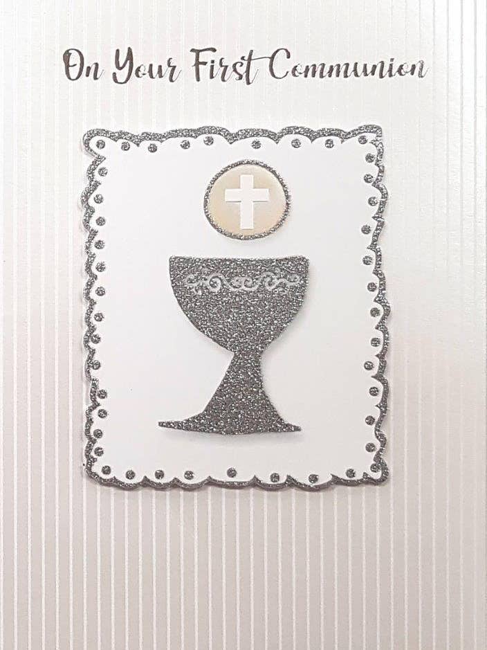 RDG Communion Greeting Cards - Religious (3pk) 44204 for wholesale by A-Line Greetings