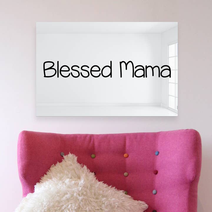 Blessed Mama | Arte acrílico | Espejo de pared para venta al por mayor de 4ArtWorks
