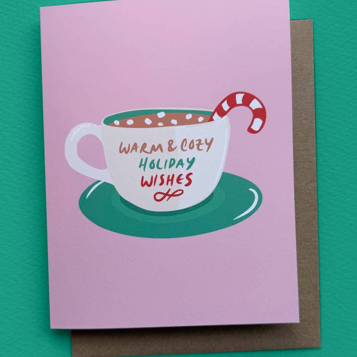 Stacey O'Nary - Wholesale Season's Greetings Card - Warm & Cozy Holiday Wishes Card1