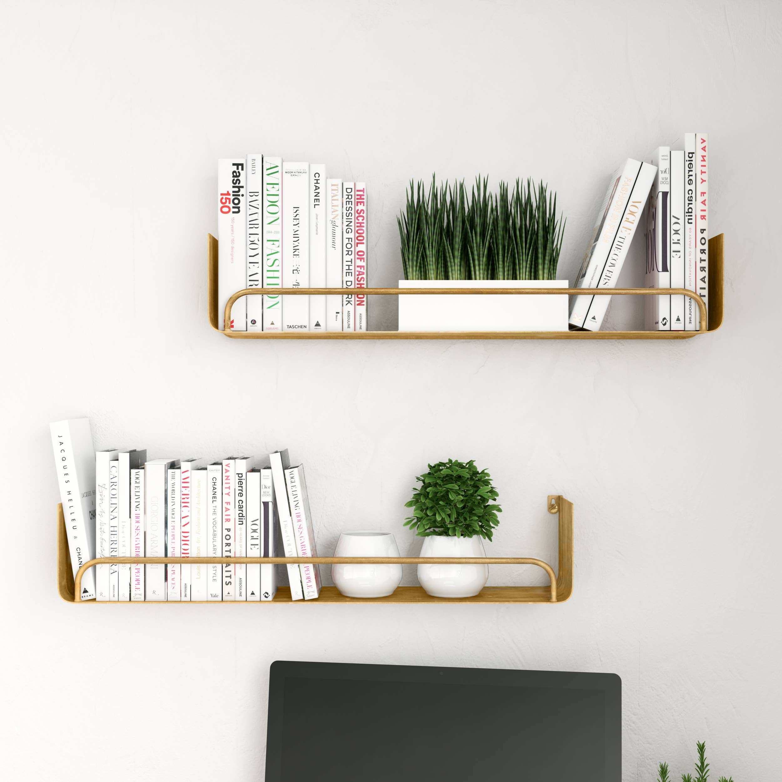 Aspire Home Accents - Wholesale Wall Mounted Shelf - Syler Wall Decor (Set of 2) - 5.5"H x 28"W1