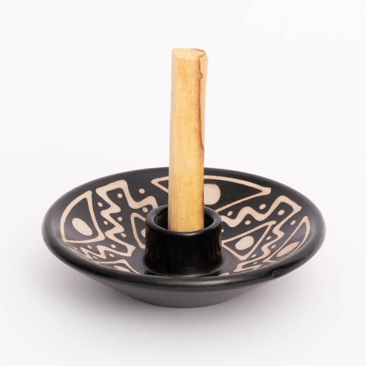 Luna Sundara - Wholesale Incense Holder - Chulucanas Ceramics Palo Santo Holder