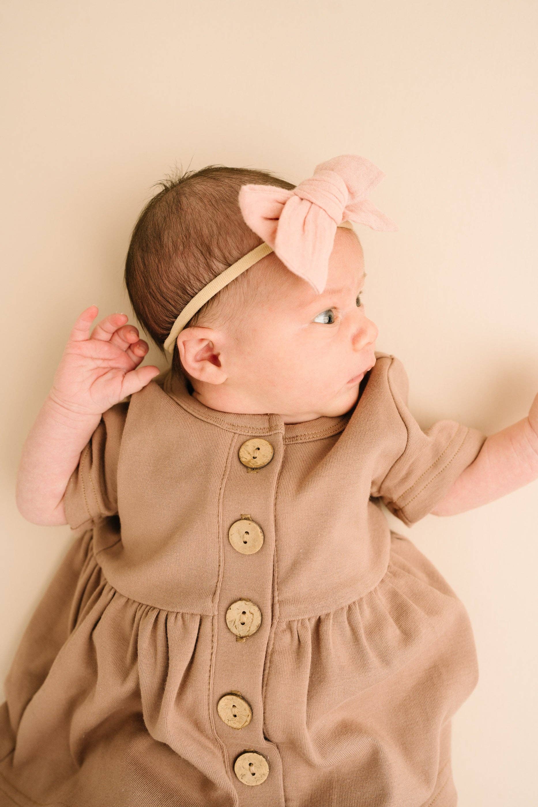 Little One Shop - Wholesale Dress - Baby - Sparrow Button Dress4