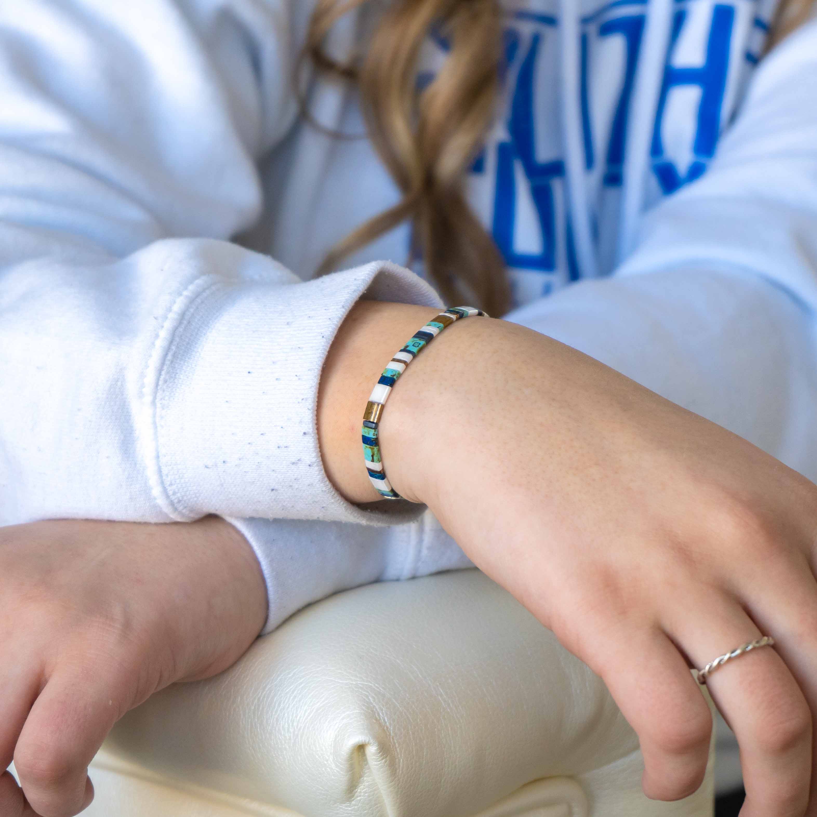 Mack & Rex - Wholesale Beaded Bracelet - WINTER HARBOR - Tila Bead Bracelet | Single1