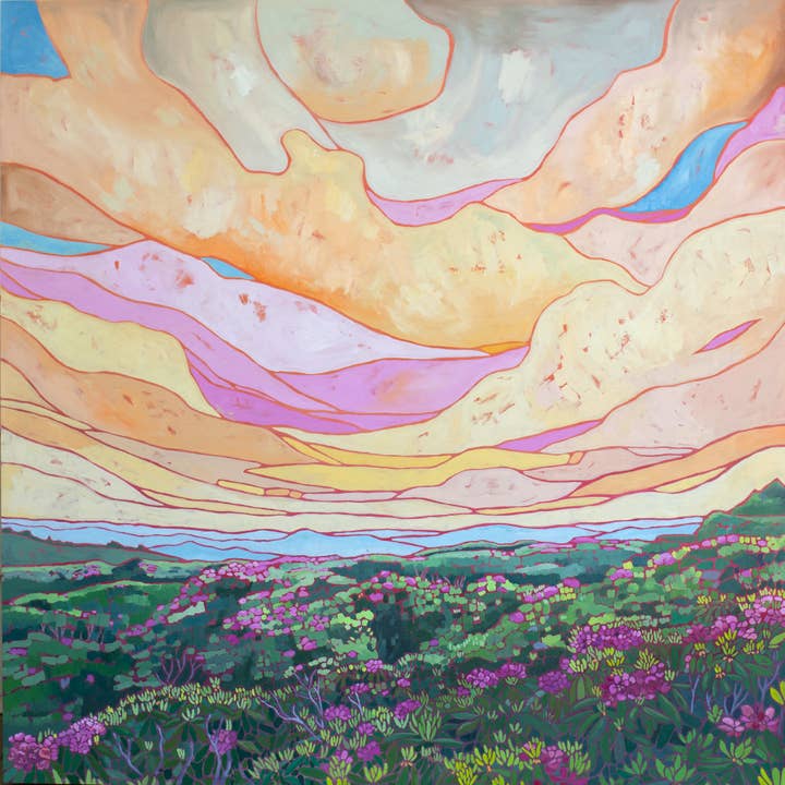 Mary Benson Art - Wholesale Art Print - Sherbet Skies PRINT1