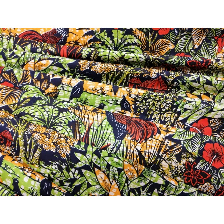 ASKA London - Vente Tissu - MOLOKAI : TISSU VLISCO PREMIUM SUPER WAX À MOTIFS 2 MÈTRES4