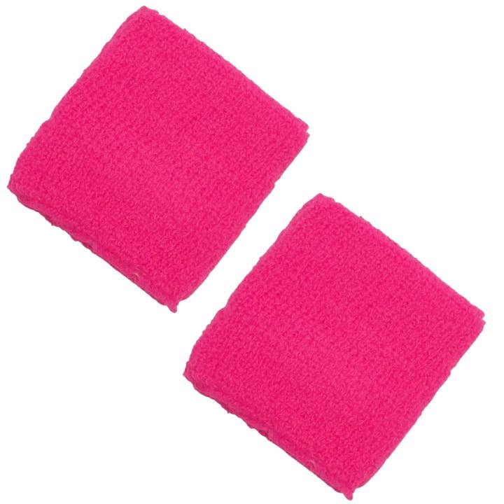 Topkids Accessories - Wholesale Wristband - 2pcs Unisex Wrist Sweatbands for Exercise Wristbands, Sweat Bands for Kids & Adults, Tennis & Sports Band for Girls & Men Sweatbands, Colourful Fitness Armbands