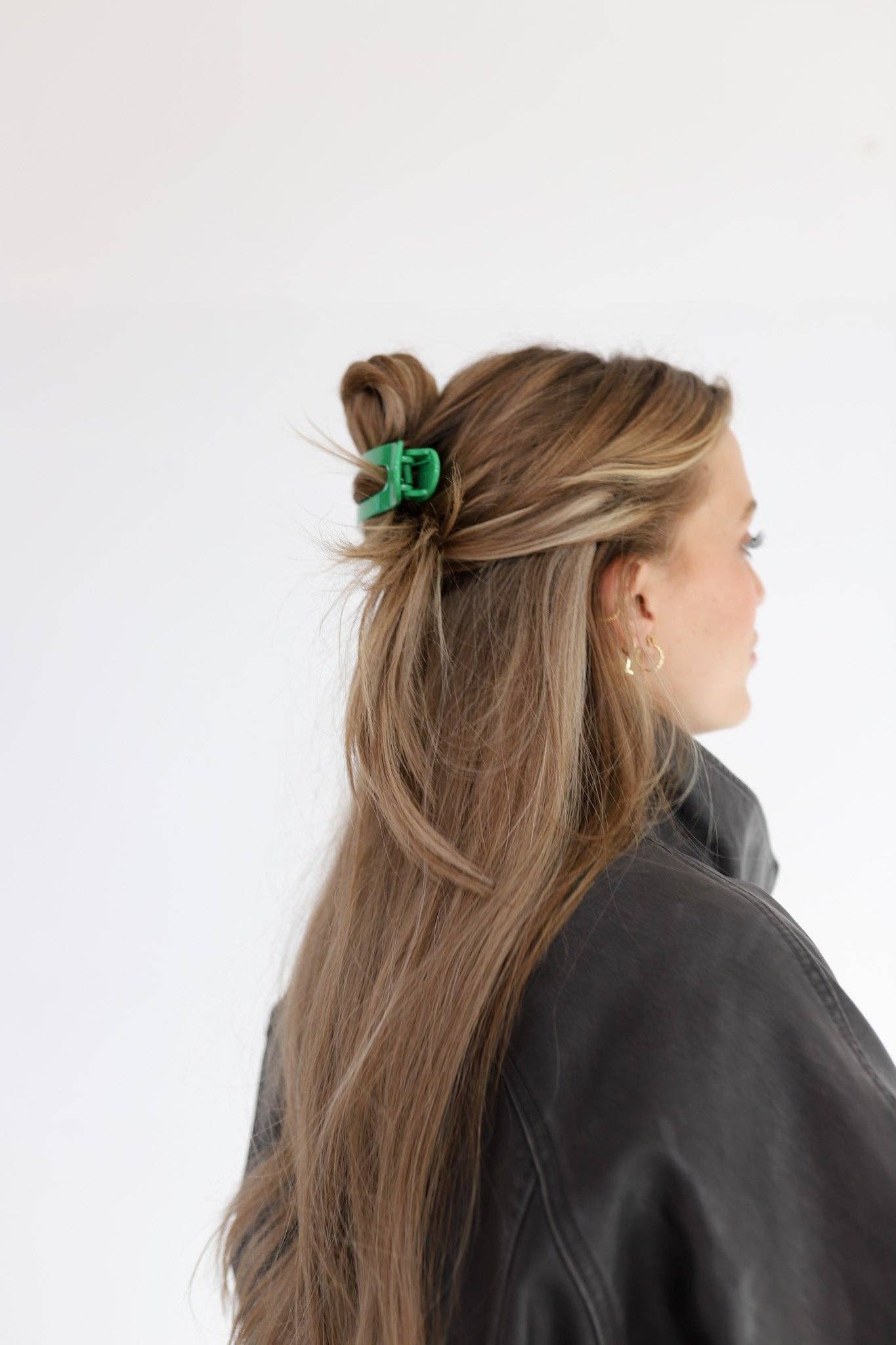 KAXI - Wholesale Hair Clip - Women's - OVERSIZED LAY DOWN CLAWS ( 33 COLORS )97