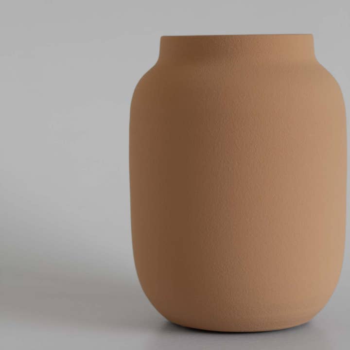 Beige Blanc 04 - Peach Vase - Perfect for dried flowers - Home for wholesale on Faire