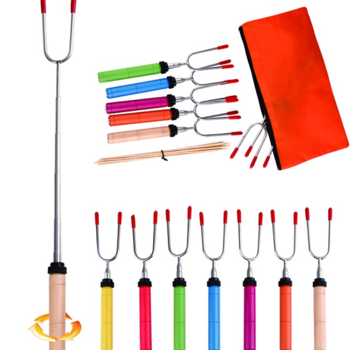 Marshmallow Roasting Sticks Smores Kit for Fire Pit Long and other Purchase Wholesale hot dog roasting sticks. Free Returns & Net 60 Terms on Faire trending on Faire.