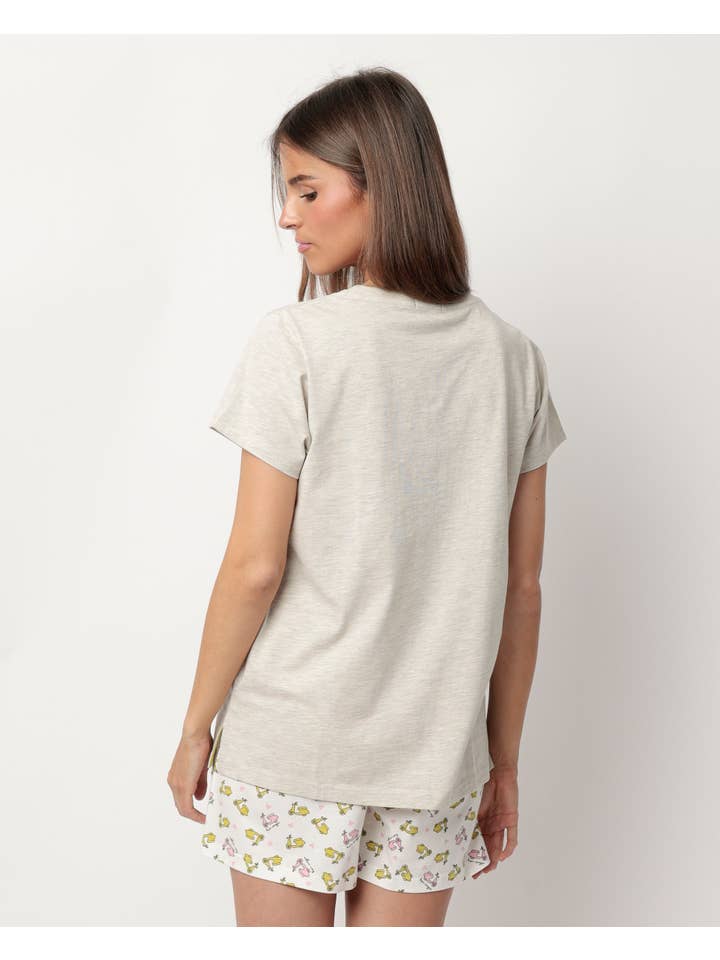 ADMAS - Wholesale Sleepwear Set - Women's - LA DOLCE VITA SHORT SLEEVES PYJAMAS2