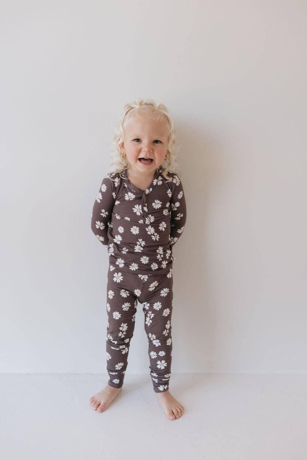 Forever French Baby - Wholesale Sleepwear Set - Kids - Bamboo Two Piece Pajamas | Midnight Meadow2
