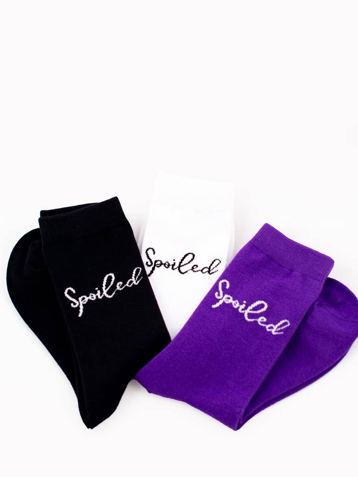Spoiled Sole Socks for wholesale by Spoiled Sole