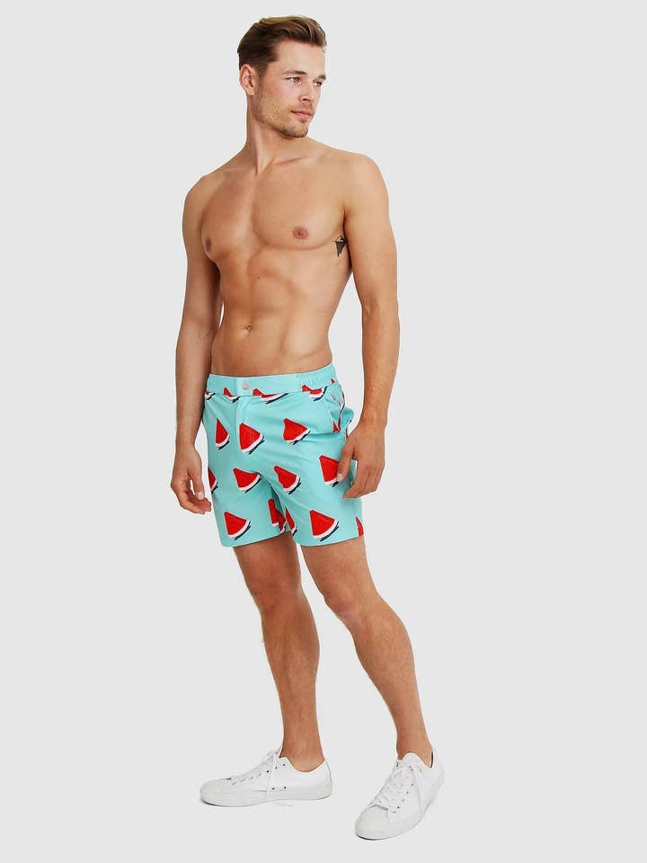 Mosmann - Wholesale Swim Shorts - Men's - Mens Swim Shorts - Melon Brando6