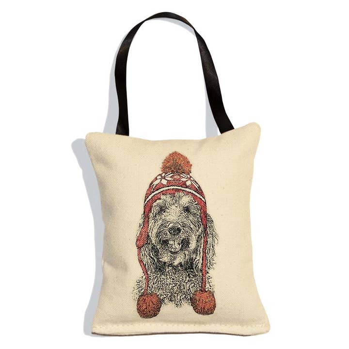 Adorno navideño Labradoodle para venta al por mayor de Eric & Christopher