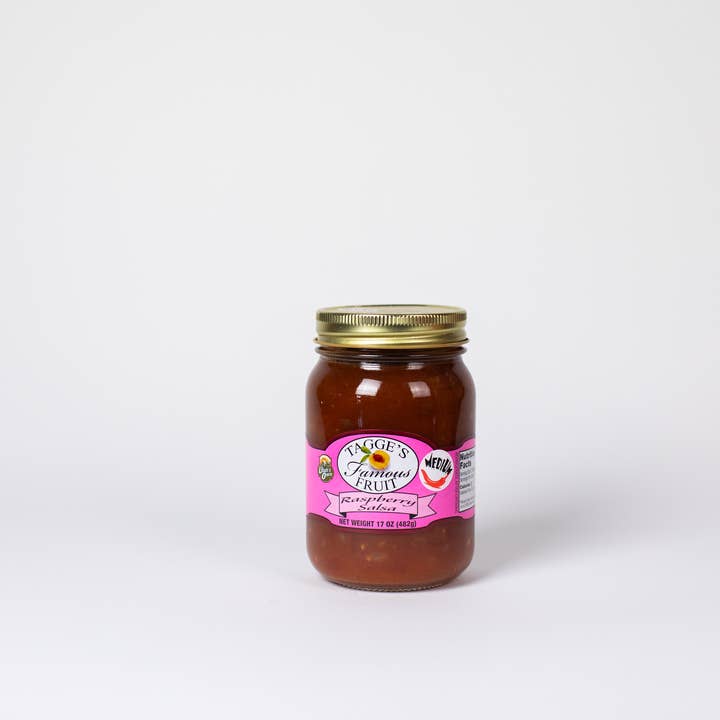 Tagge's Famous Fruit - Wholesale Salsa - Raspberry Salsa Medium