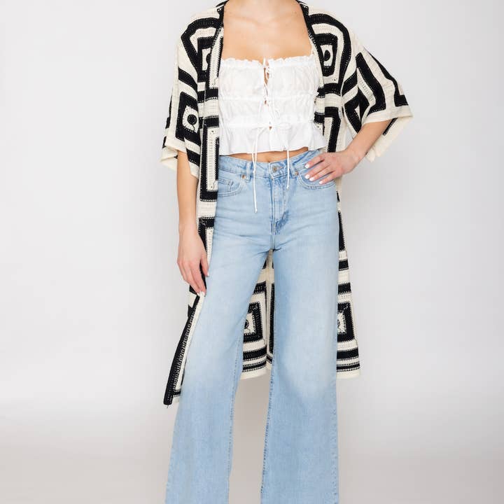 Square Pattern Crochet Cardigan and other Purchase Wholesale yarn crochet cardigan patterns. Free Returns & Net 60 Terms on Faire trending on Faire.