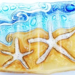 Pampeana – Engroshandel Sæbeskål til bad – Hvid søstjerne sæbeskål0