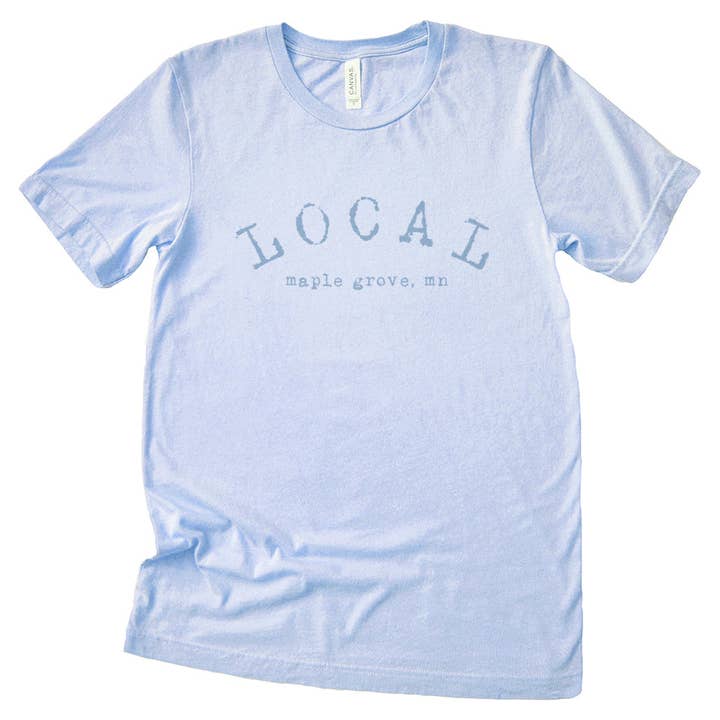 Indigo Tangerine - Wholesale T-Shirt (Graphic) - Unisex - LOCAL City, State - Custom T-Shirt
