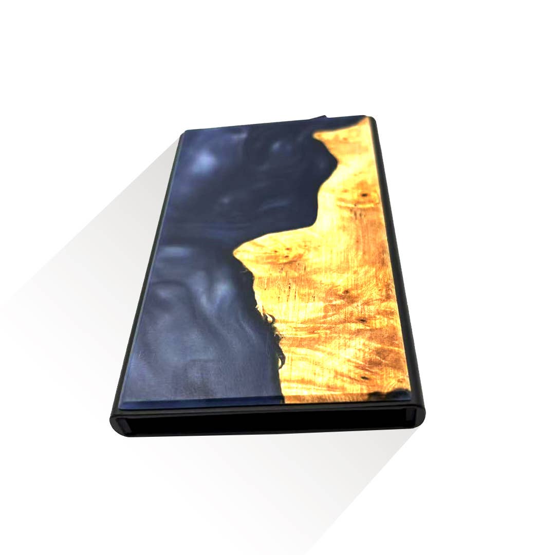 Wooden Element - Wholesale Wallet - Unisex - Wood/Resin Smart Pop-up Wallets (Assorted pack of 11)46