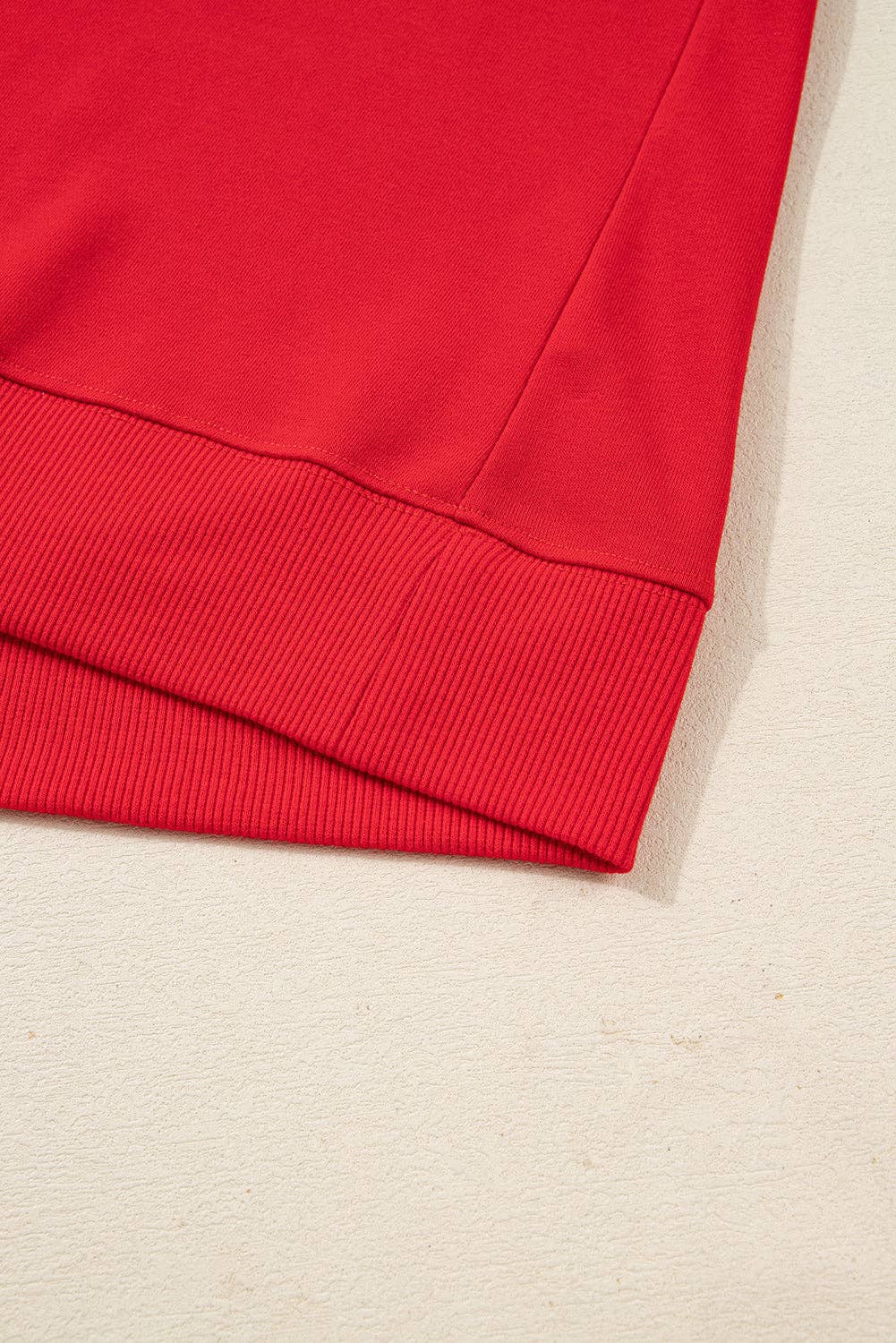 Fiery Red Christmas Merry Script Holiday Sweatshirt for wholesale on Faire4