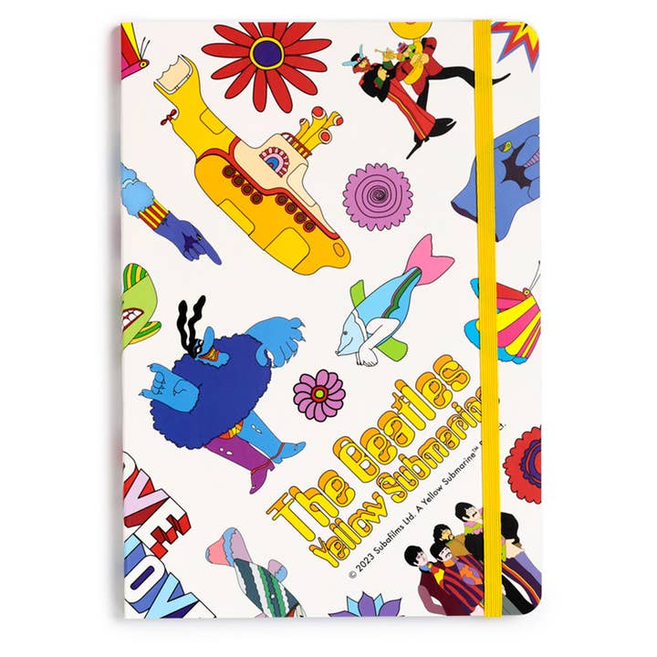 Puckator Ltd - Wholesale Notebook - The Beatles Yellow Submarine White Recycled Paper Notebook1