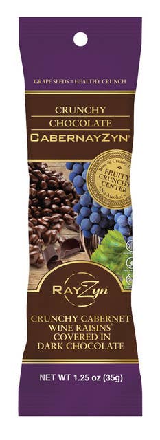 The Wine RayZyn Co. – Engroshandel Chokoladeovertrukket slik – Premium og gourmet mørk chokolade Cabernet Wine Raisins®2
