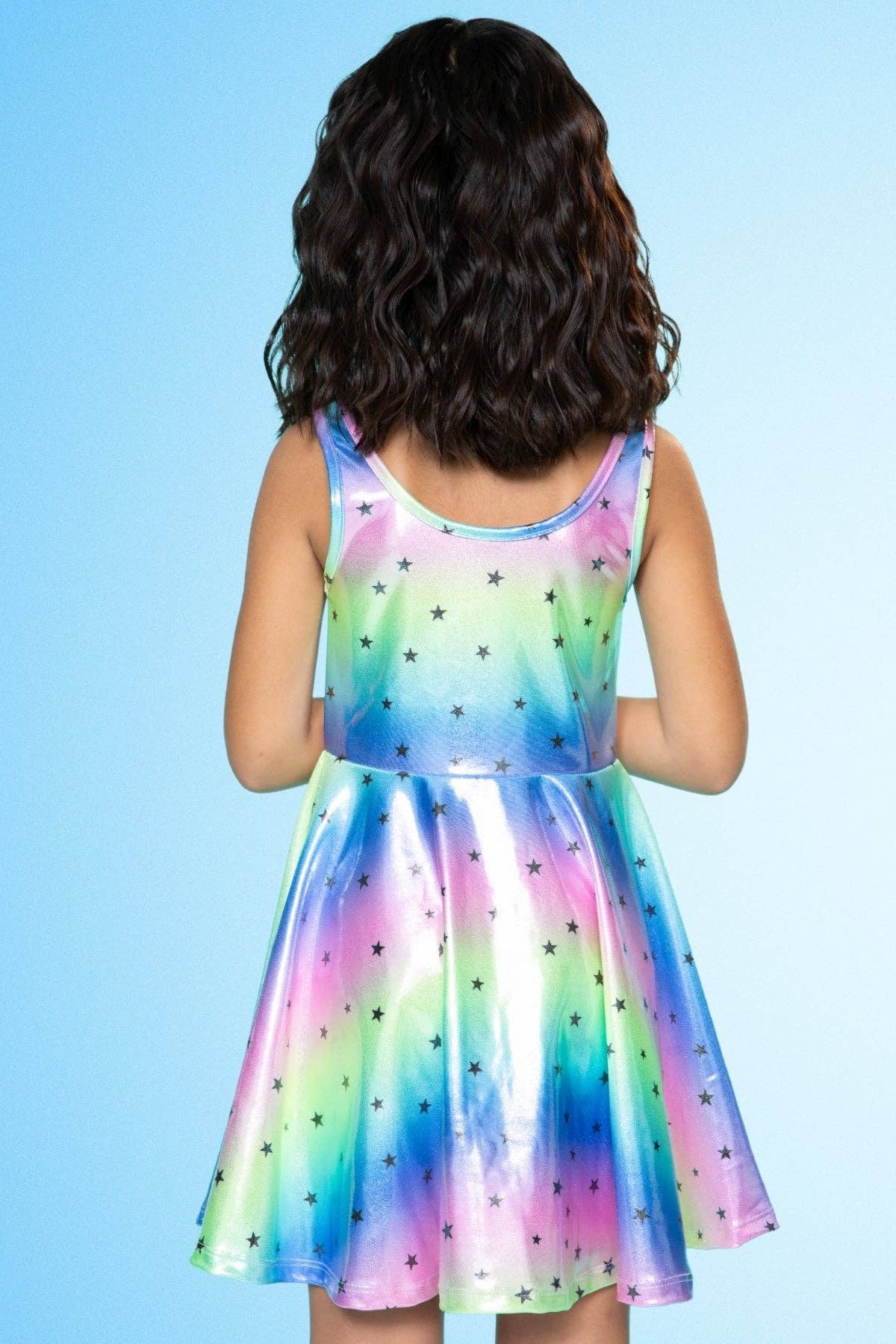 PixieLane - Wholesale Dress - Kids - Glitter Tank Super Twirl Dress49