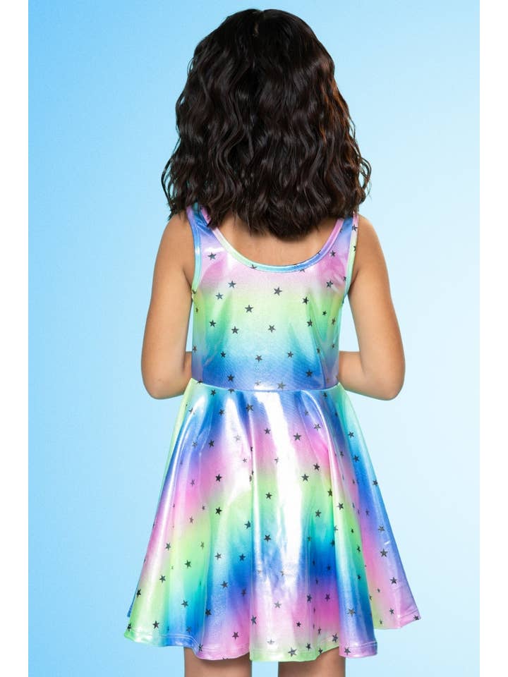 PixieLane - Wholesale Dress - Kids - Glitter Tank Super Twirl Dress49