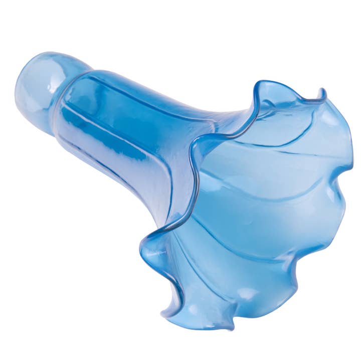 River of Goods - Wholesale Accent/Desk Lamp - 10.25"H Blue Hand Blown Glass Lily Accent Lamp11