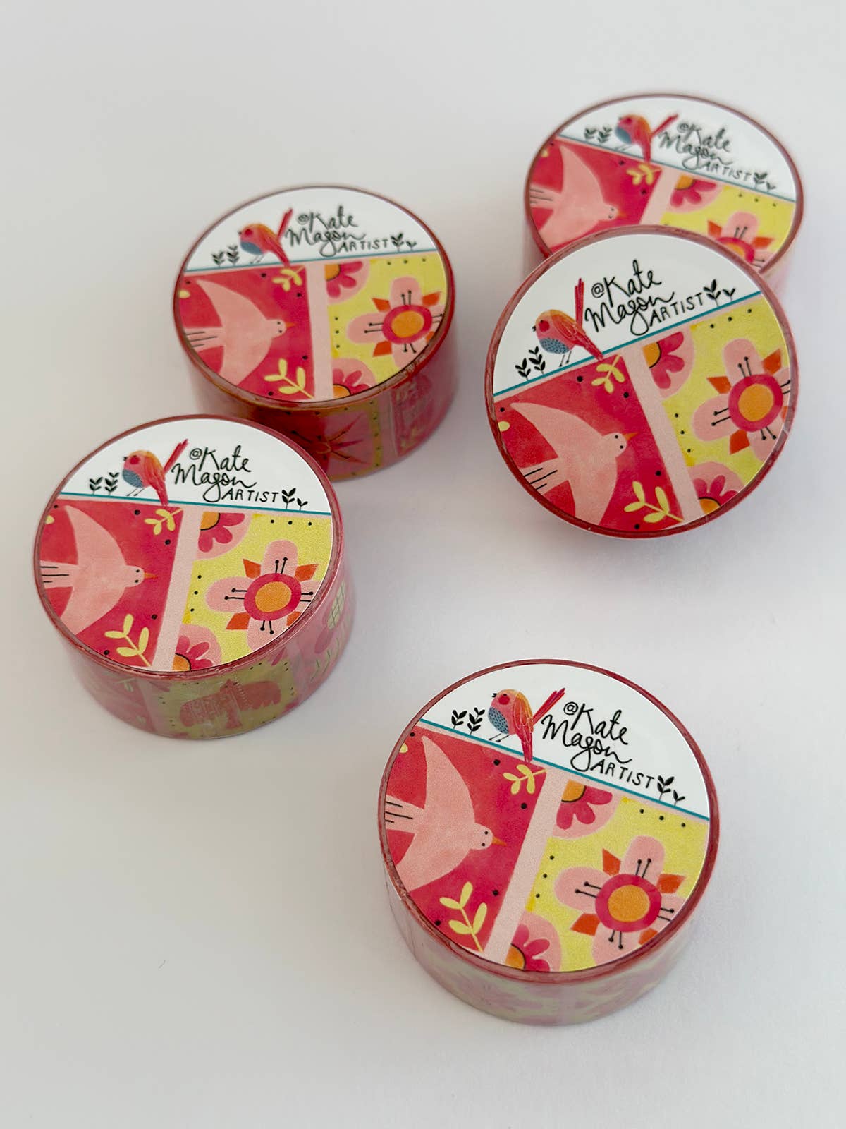 Kate Mason Artist - Wholesale Washi tape - Folk Patchwork WASHI TAPE2