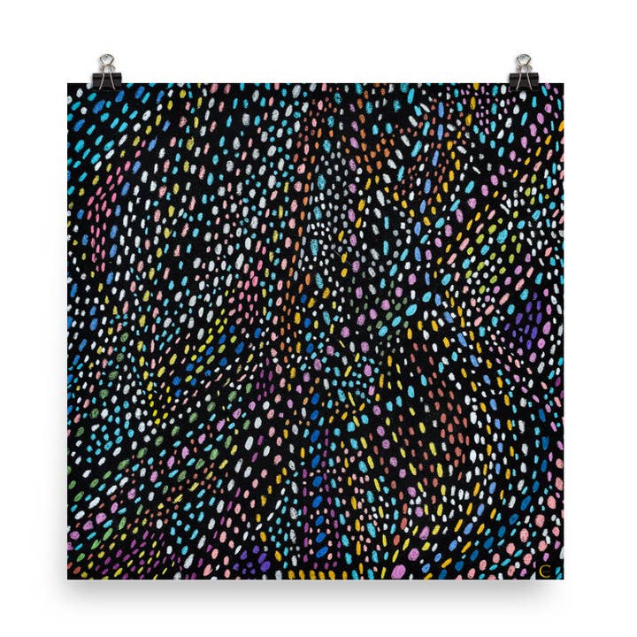 Roze en witte print voor wholesale door Chava Mancera