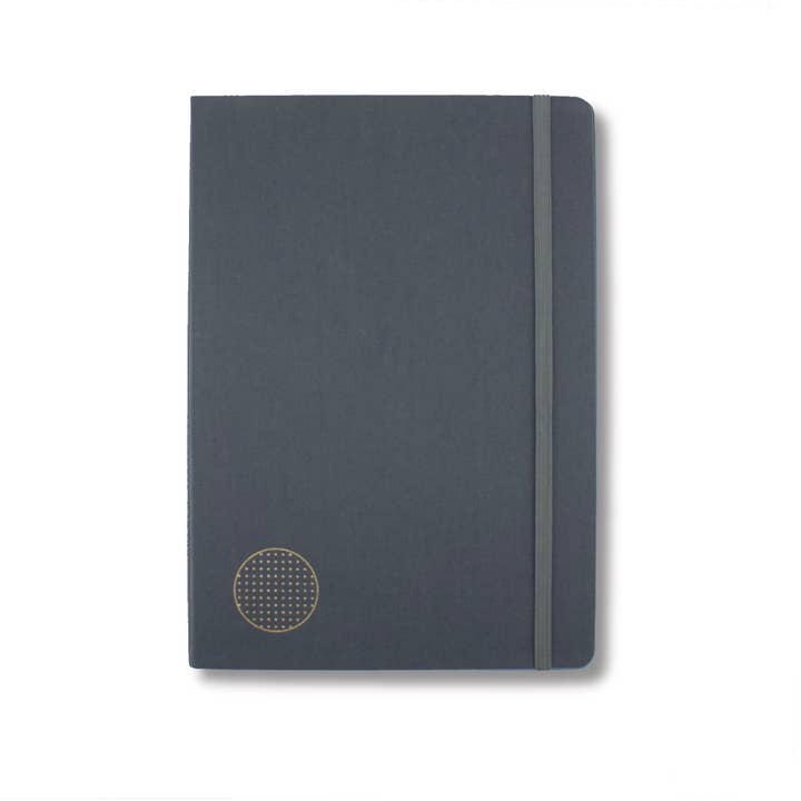 Bobo Design Studio - Wholesale Journal/Diary - B5 Dot Grid Journal -Linen-Wrapped Hardcover2
