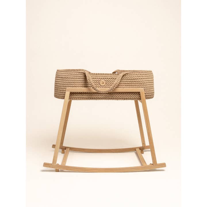 ANZY HOME - Wholesale Bassinet - Baby - Knitted Baby Moses Basket Standard Size New Model2