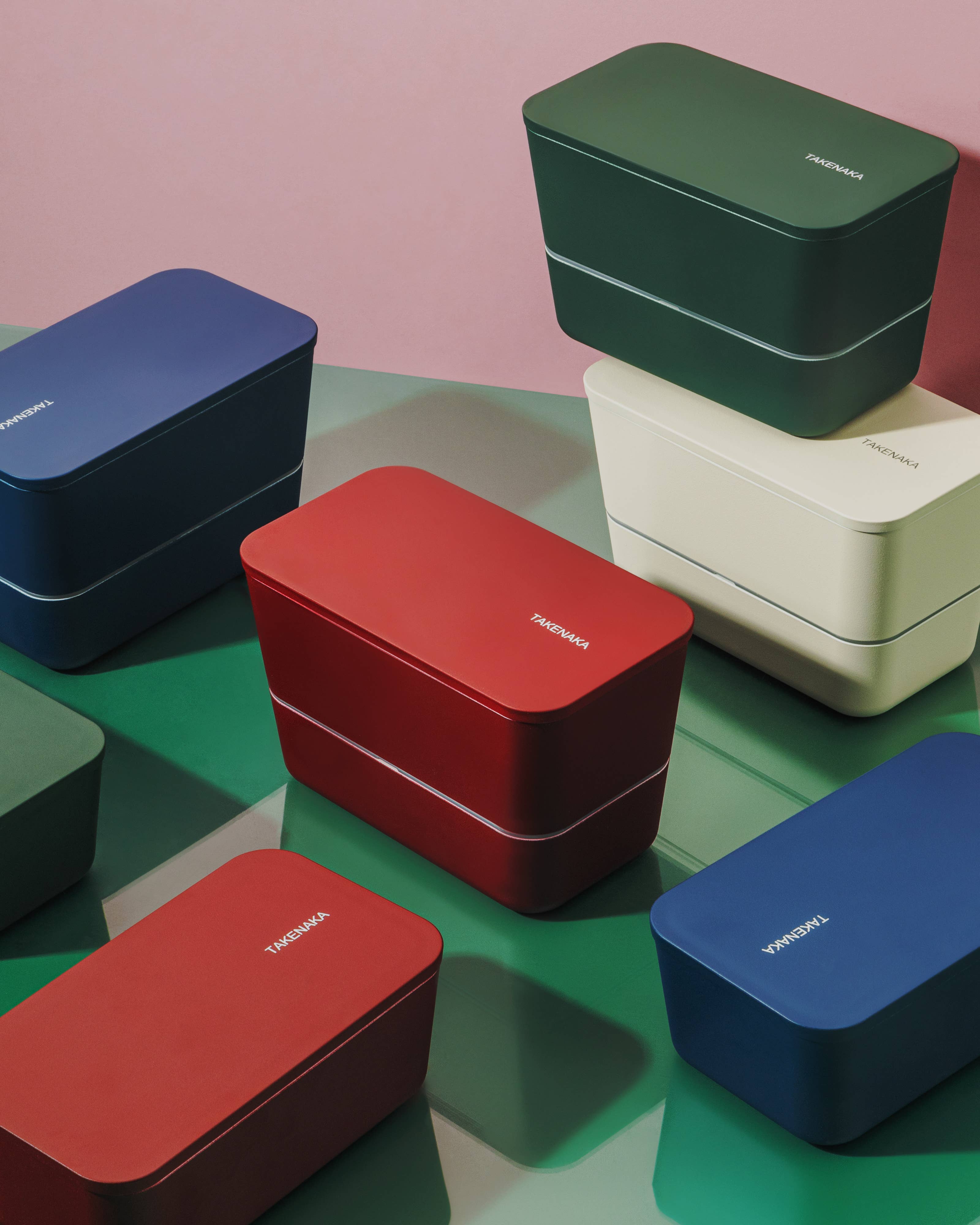 TAKENAKA Bento Box – wholesale Lunchlåda – TAKENAKA Bento box med platt dubbelvåningslåda17