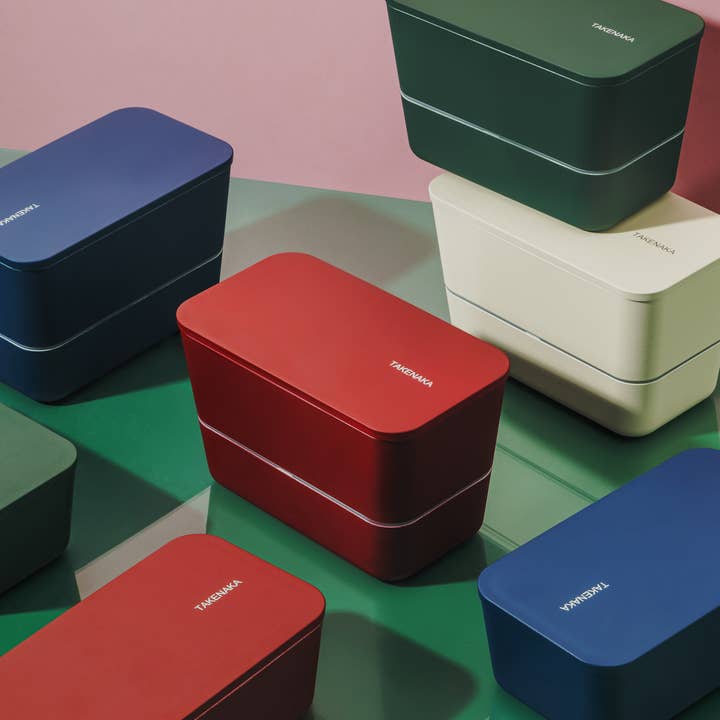 TAKENAKA Bento Box - Wholesale Lunch Bag/Box - TAKENAKA BENTO Flat Dual Box17