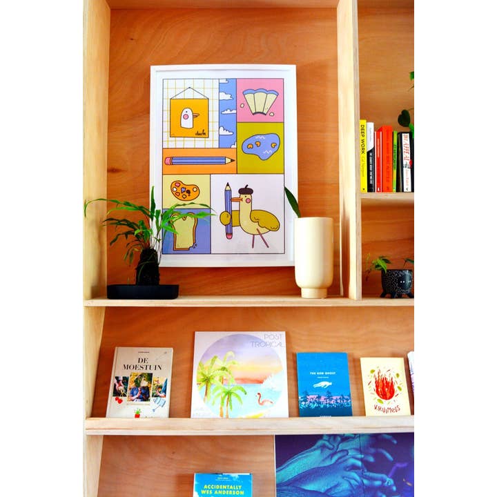 Bloemkolie – Großhandel Poster – Duck der Künstler Poster 50x70cm2